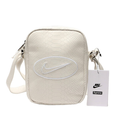 NIKE×Supreme シュプリーム ショルダーバッグ スネーク柄 メンズ ナイキ