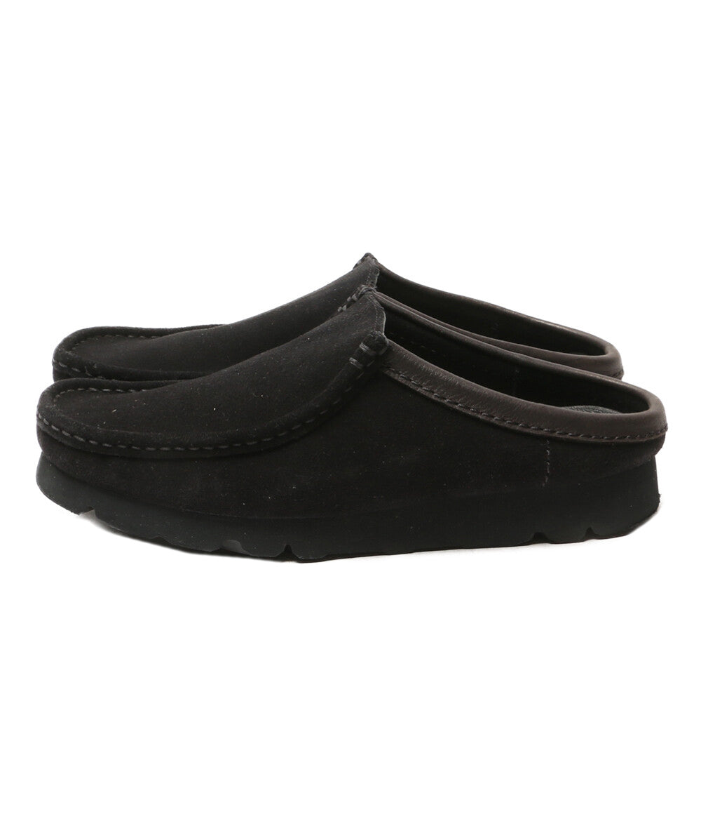 Clarks スニーカー wallabee Slip low black 261804437065 メンズ SIZE UK6.5 クラークス