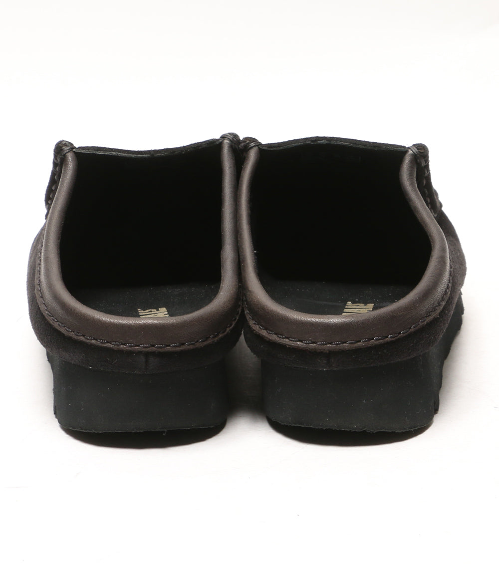 Clarks スニーカー wallabee Slip low black 261804437065 メンズ SIZE UK6.5 クラークス
