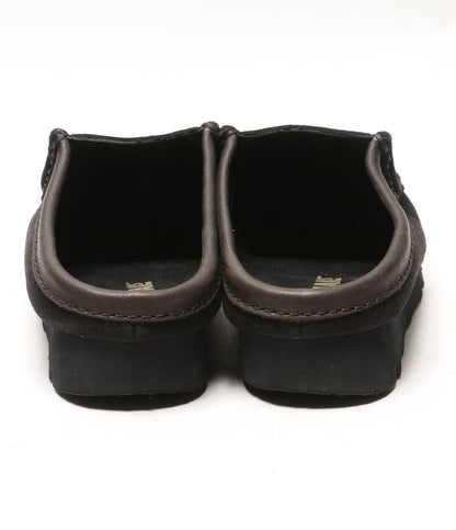 Clarks スニーカー wallabee Slip low black 261804437065 メンズ SIZE UK6.5 クラークス