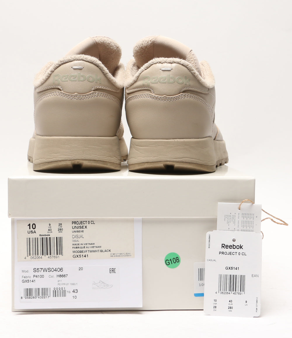 Maison Margiela × REEBOK リーボック スニーカー PROJECT 0 CL メンズ SIZE 28cm メゾンマルジェラ