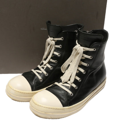 Rick Owens RAMONES ラモーンズレザーハイカットスニーカー メンズ SIZE 41 リックオウエンス