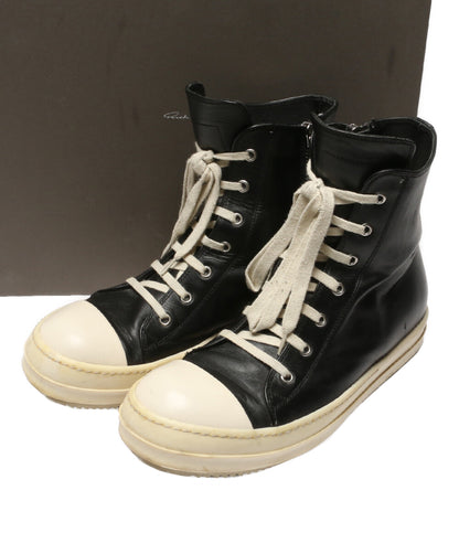 Rick Owens RAMONES ラモーンズレザーハイカットスニーカー メンズ SIZE 41 リックオウエンス