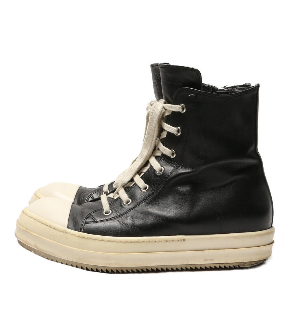 Rick Owens RAMONES ラモーンズレザーハイカットスニーカー メンズ
