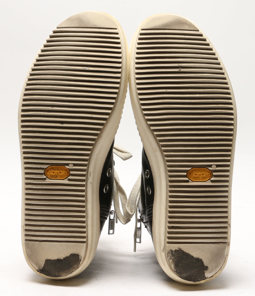 Rick Owens RAMONES ラモーンズレザーハイカットスニーカー メンズ SIZE 41 リックオウエンス