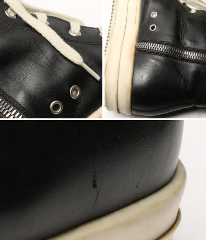 Rick Owens RAMONES ラモーンズレザーハイカットスニーカー メンズ SIZE 41 リックオウエンス