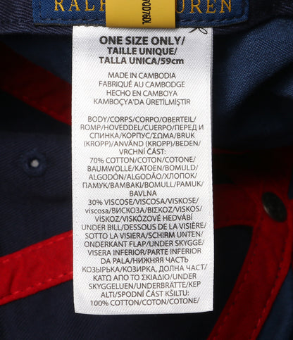 POLO RALPH LAUREN キャップ NY PATCH SATIN BALL CAP メンズ SIZE ONE SIZE ポロ・ラルフローレン