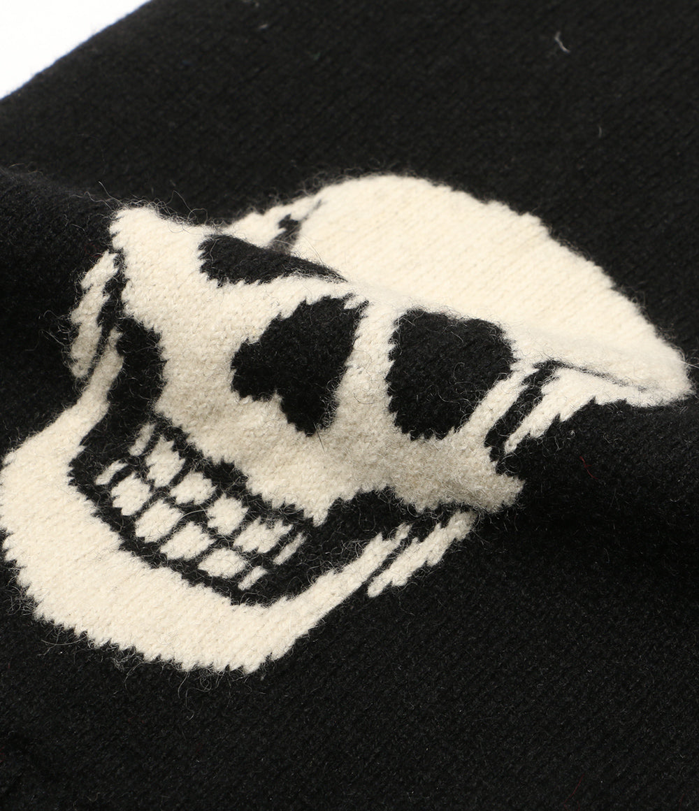 HYSTERIC スカルデザインマフラー レディース ヒステリック