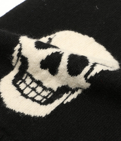 HYSTERIC スカルデザインマフラー レディース ヒステリック