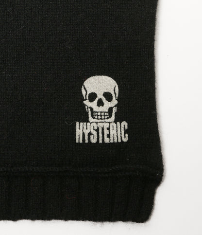 HYSTERIC スカルデザインマフラー レディース ヒステリック