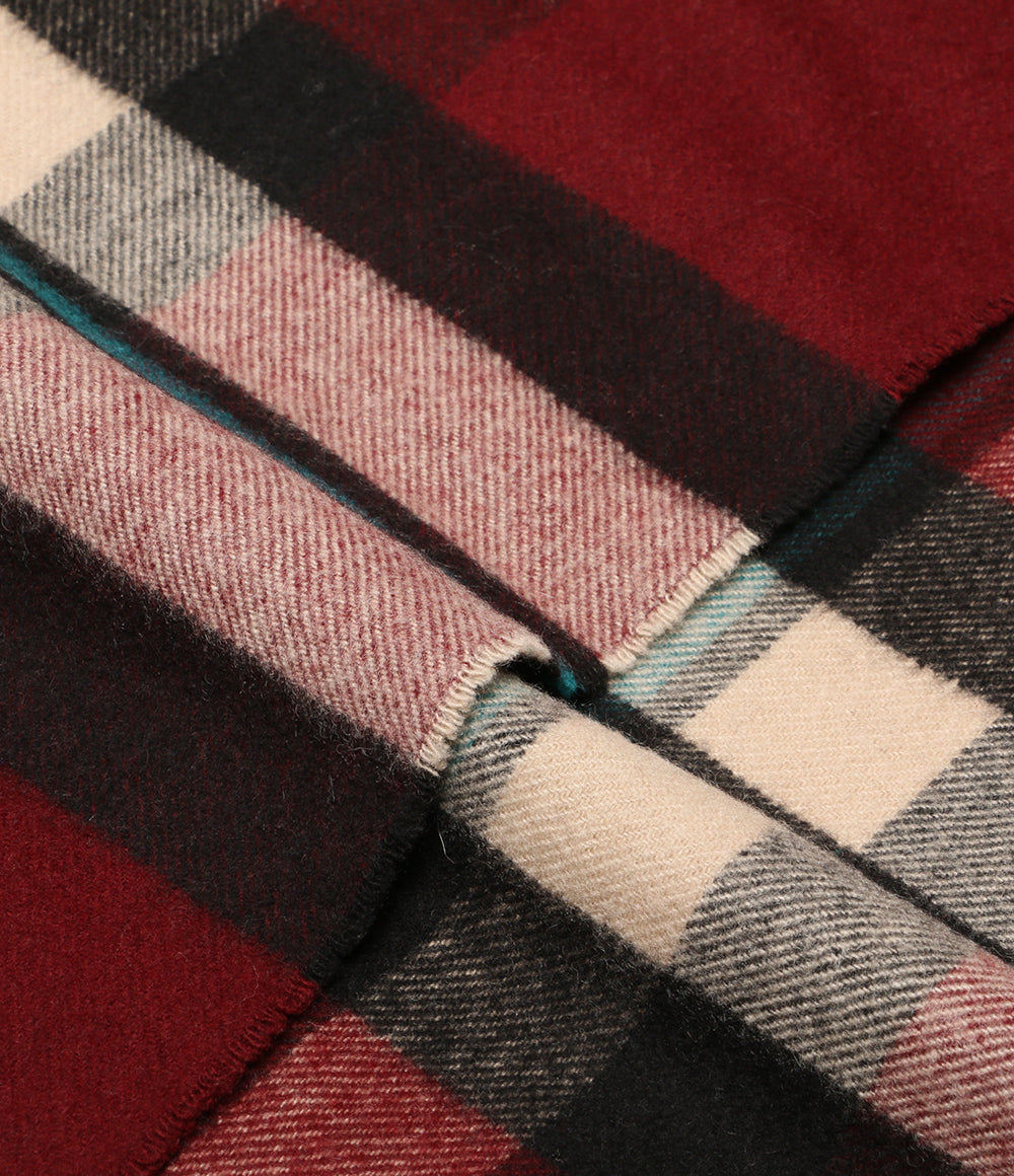 JOHNSTONS OF ELGIN ジョンストンズ オブ エルガン ストール カシミヤ チェック レディース