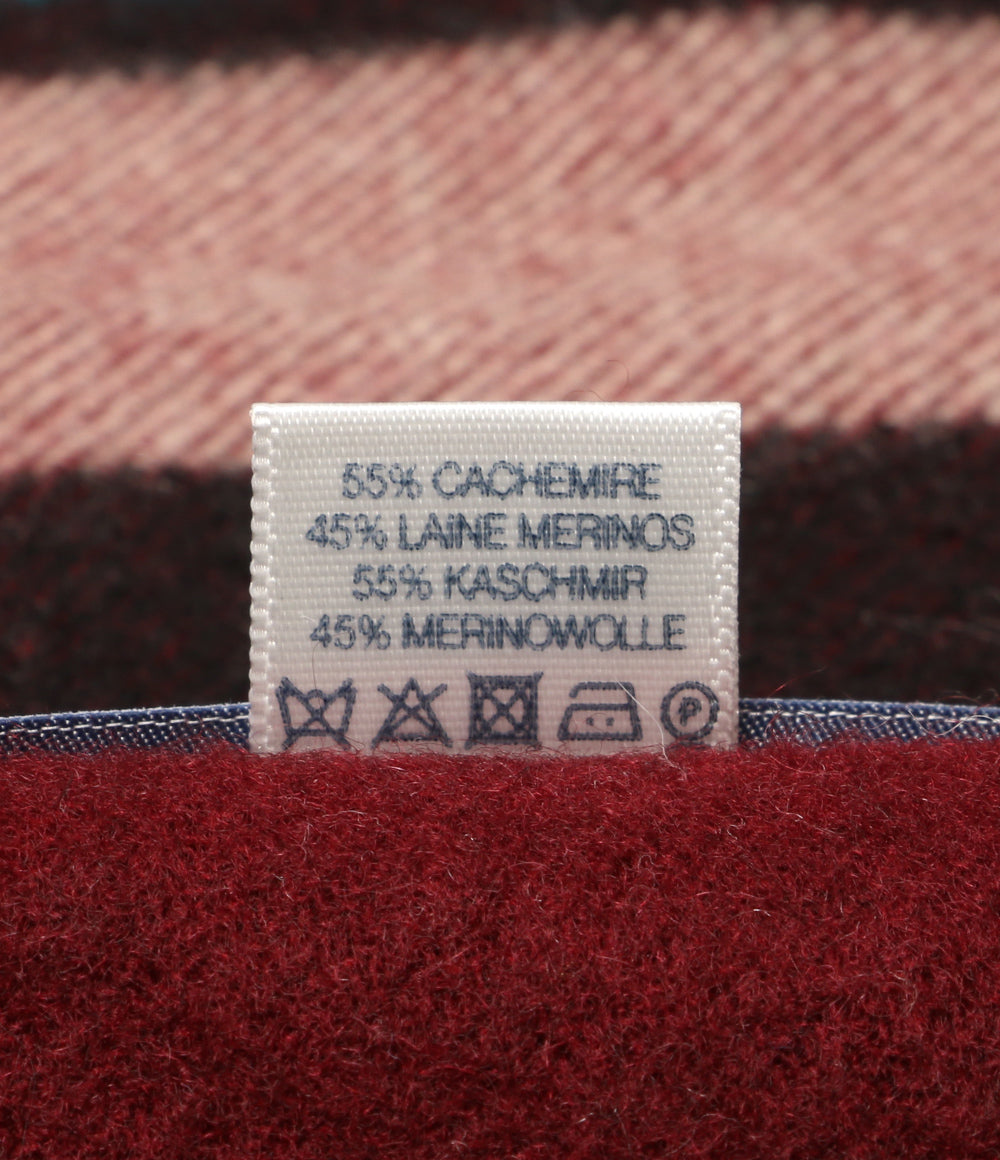 JOHNSTONS OF ELGIN ジョンストンズ オブ エルガン ストール カシミヤ チェック レディース