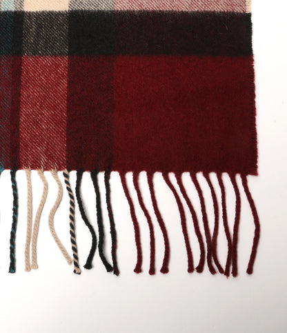 JOHNSTONS OF ELGIN ジョンストンズ オブ エルガン ストール カシミヤ チェック レディース