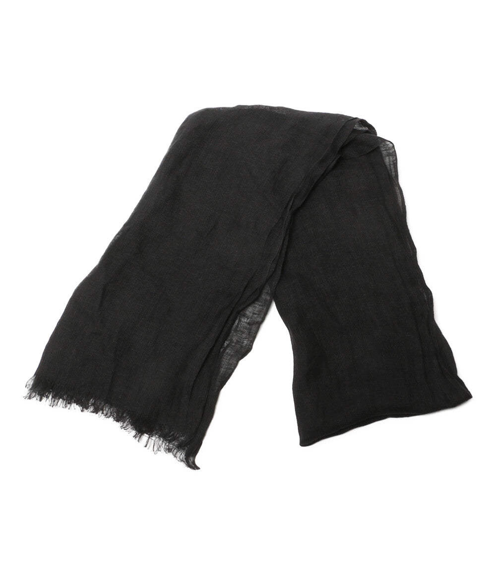 YOHJI YAMAMOTO POUR HOMME ロゴ刺繍ストール HH-L02-362 メンズ ヨウジヤマモトプールオム