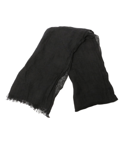 YOHJI YAMAMOTO POUR HOMME ロゴ刺繍ストール HH-L02-362 メンズ ヨウジヤマモトプールオム