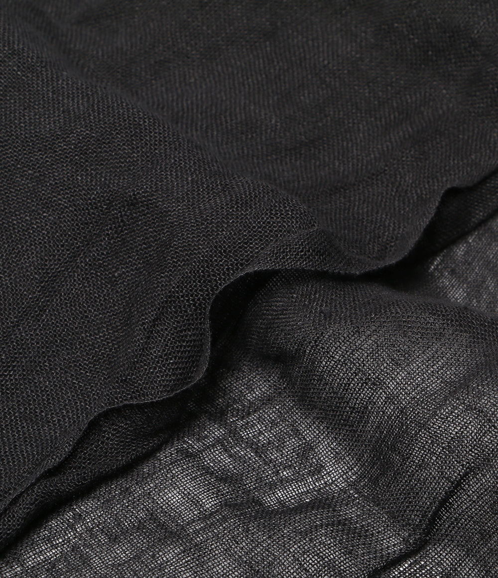 YOHJI YAMAMOTO POUR HOMME ロゴ刺繍ストール HH-L02-362 メンズ ヨウジヤマモトプールオム