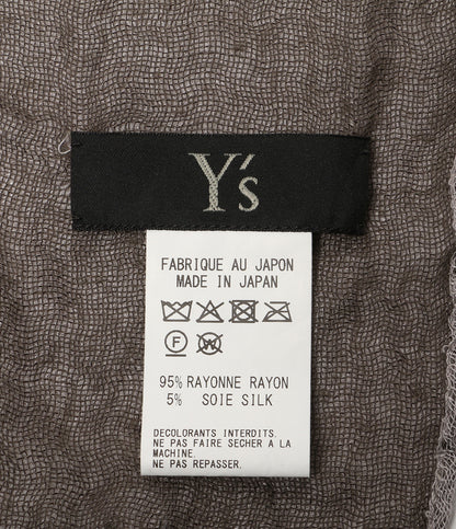 Y's ストール DOT JACQUARD SCARF YP-L02-291 メンズ ワイズ