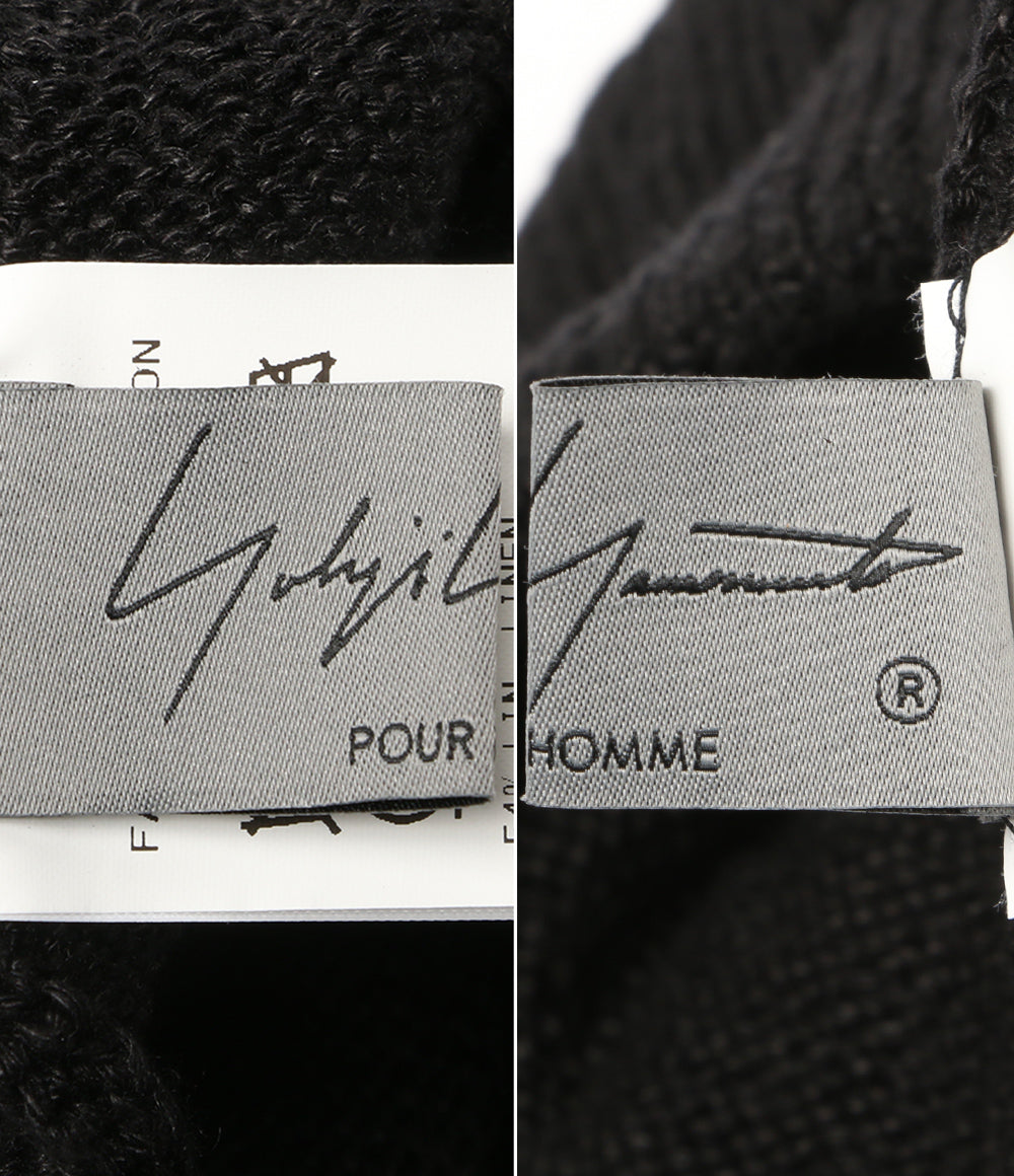 YOHJI YAMAMOTO POUR HOMME ベレー帽 JERSEY DAMAGED BERET HP-H01-360