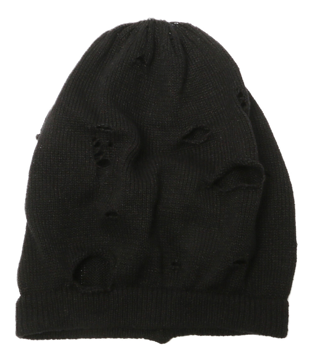 YOHJI YAMAMOTO POUR HOMME ベレー帽 JERSEY DAMAGED BERET HP-H01-360 メンズ ヨウジヤマモトプールオム