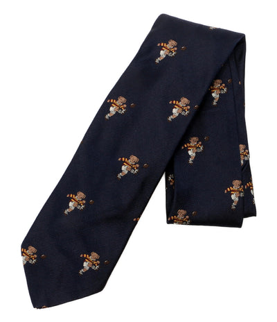 美品 POLO RALPH LAUREN ポロベア シルク ネクタイ メンズ ポロ・ラルフローレン