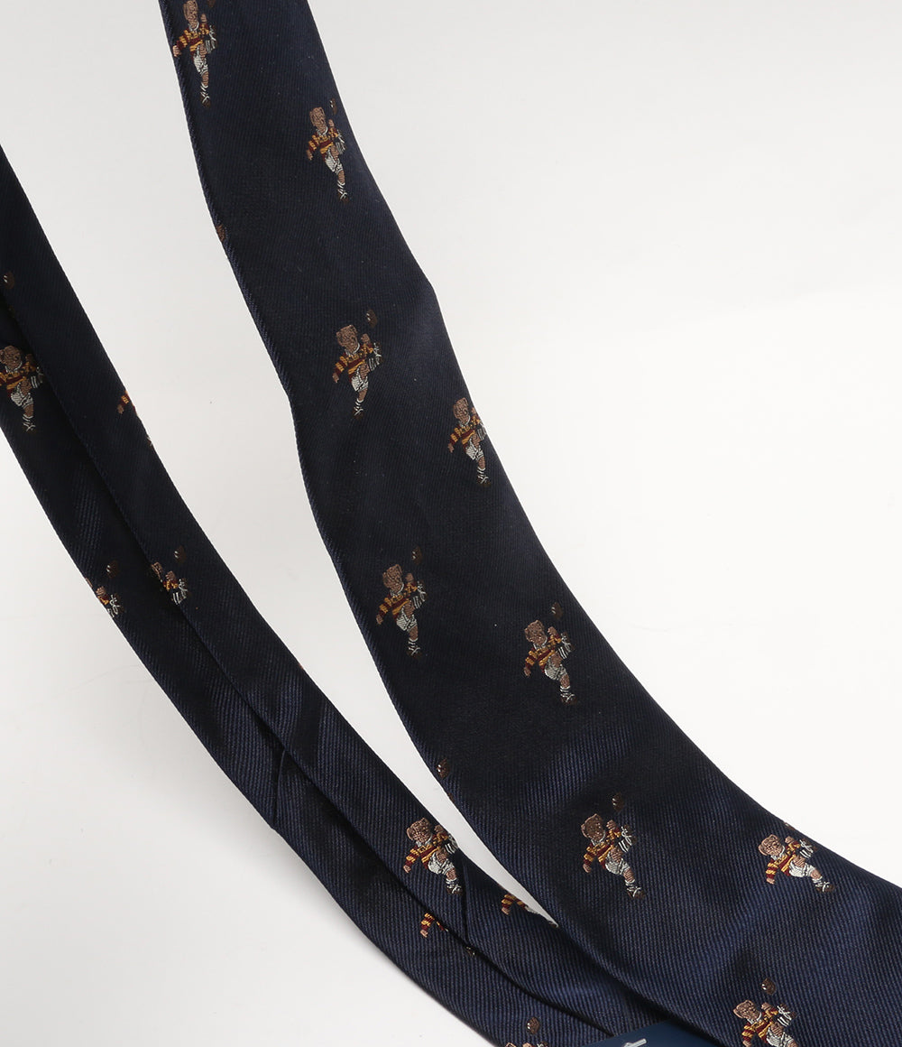 美品 POLO RALPH LAUREN ポロベア シルク ネクタイ メンズ ポロ・ラルフローレン
