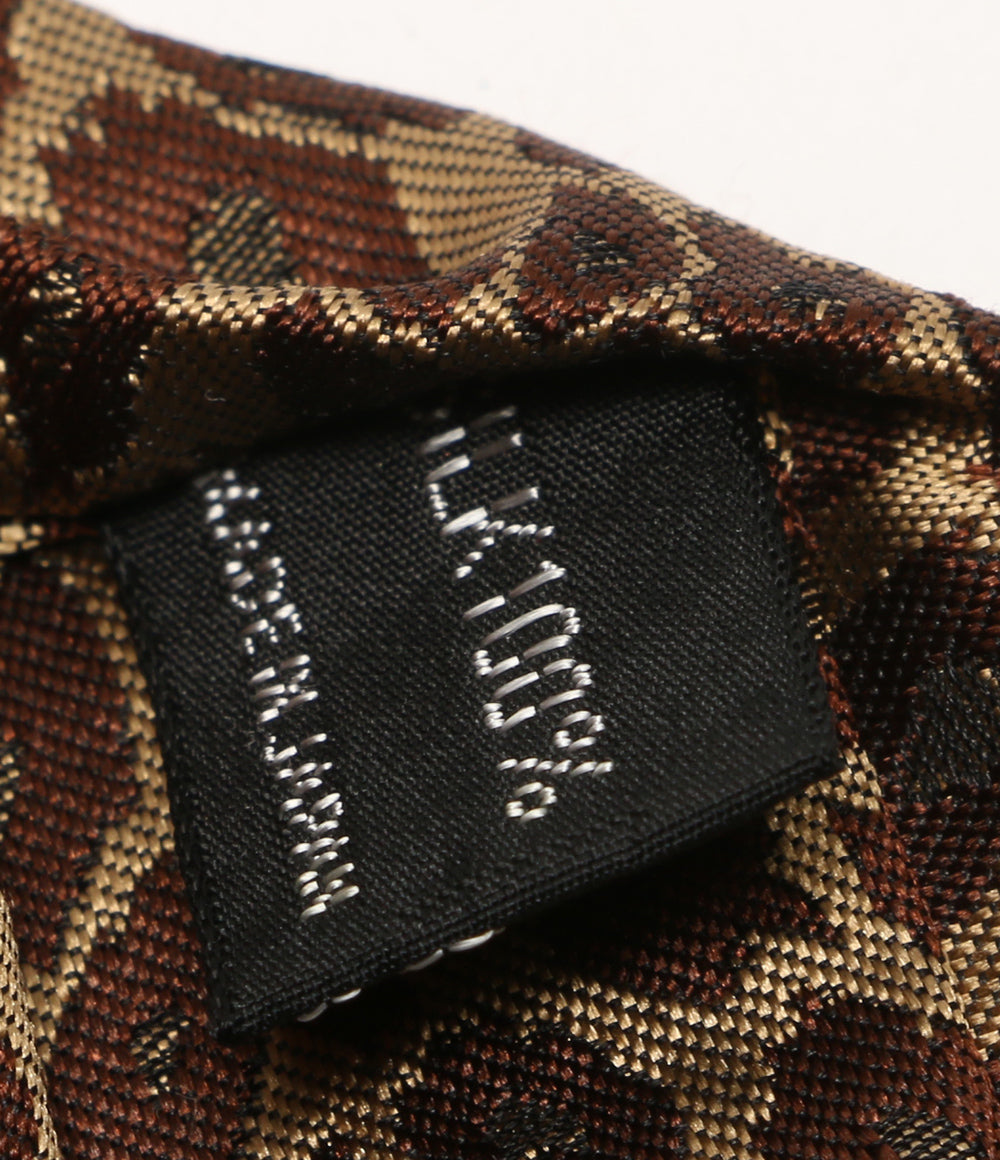 YOHJI YAMAMOTO POUR HOMME ネクタイ レオパードネクタイ 13AW メンズ