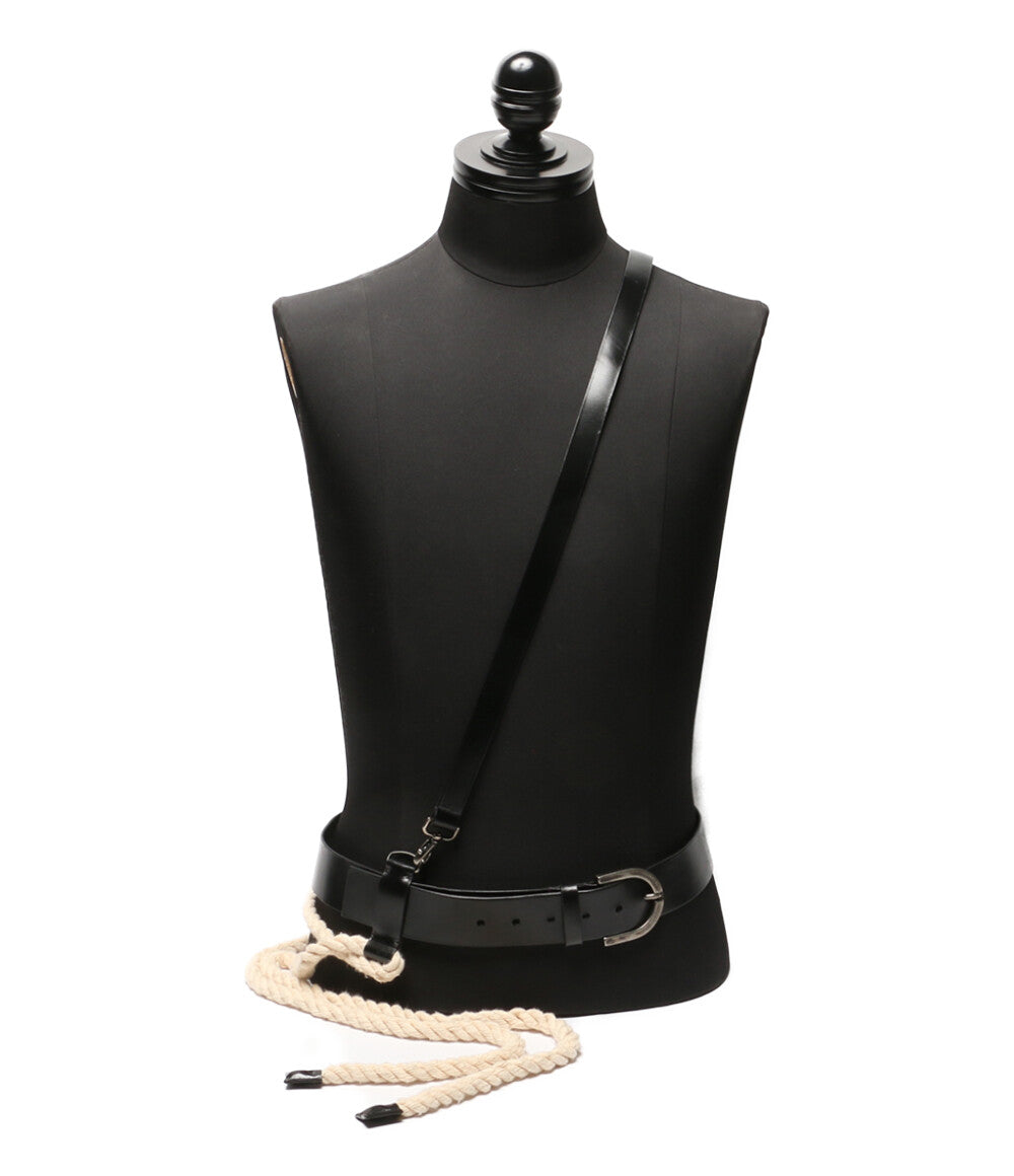 ann demeulemeester ベルト ann demeulemeester multi strap wide leather belt | eBay