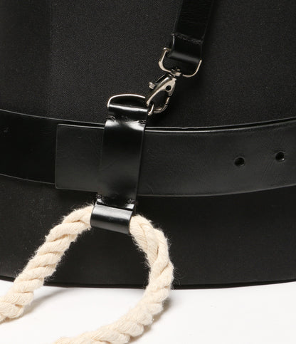 Ann demeulemeester ベルト ROPE LEATHER BELT レディース SIZE S アンドゥムルメステール