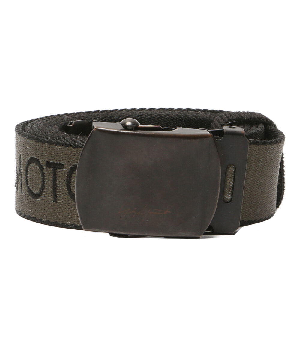 YOHJI YAMAMOTO ナイロンベルト ガチャベルト HV-F02-961 メンズ ヨウジヤマモト