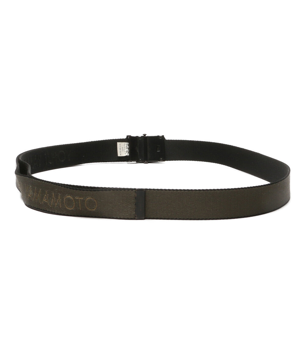 YOHJI YAMAMOTO ナイロンベルト ガチャベルト HV-F02-961 メンズ ヨウジヤマモト