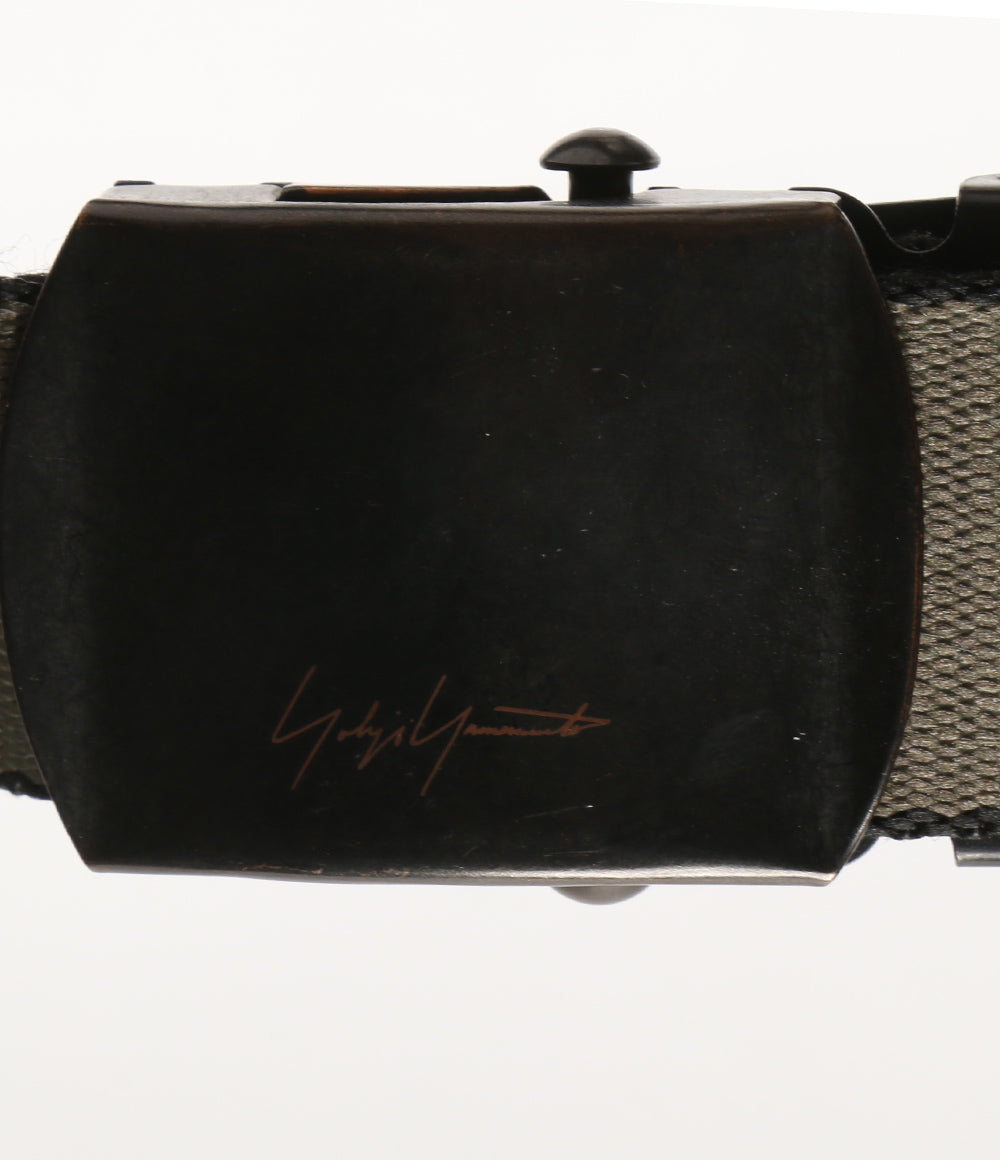 YOHJI YAMAMOTO ナイロンベルト ガチャベルト HV-F02-961 メンズ ヨウジヤマモト