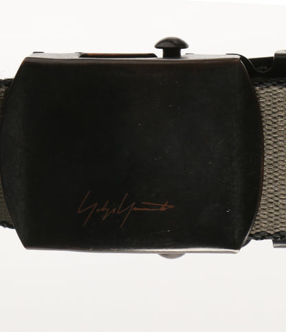 YOHJI YAMAMOTO ナイロンベルト ガチャベルト HV-F02-961 メンズ ヨウジヤマモト