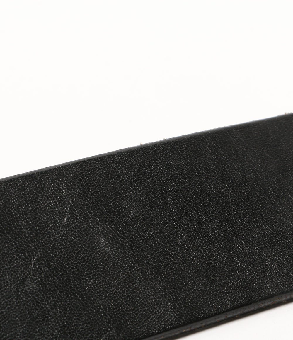 YOHJI YAMAMOTO バックルレザーベルト メンズ ヨウジヤマモト