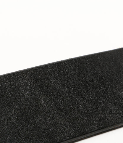 YOHJI YAMAMOTO バックルレザーベルト メンズ ヨウジヤマモト