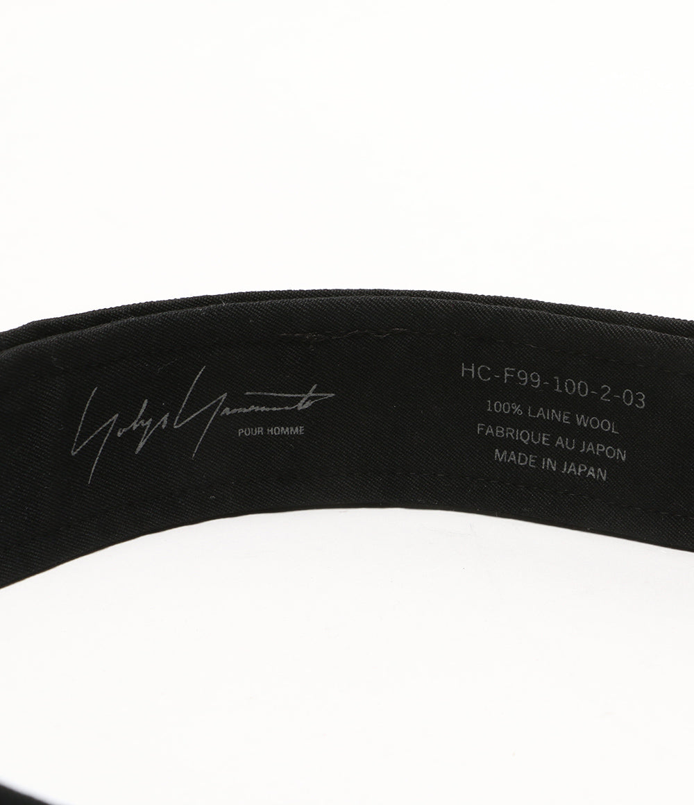 YOHJI YAMAMOTO POUR HOMME ウールギャバベルト メンズ ヨウジヤマモト