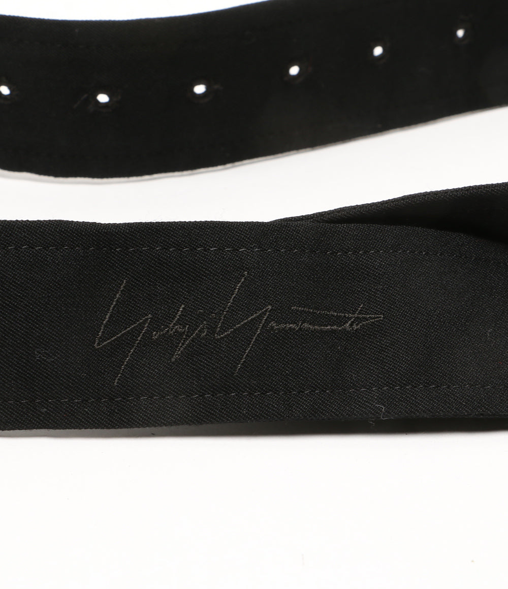 YOHJI YAMAMOTO POUR HOMME ウールギャバベルト メンズ ヨウジヤマモトプールオム