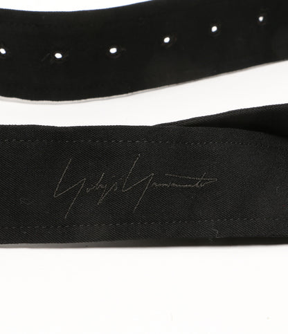 YOHJI YAMAMOTO POUR HOMME ウールギャバベルト メンズ ヨウジヤマモトプールオム