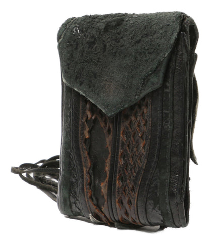 KMRii 三つ折り財布 WC Druzy メンズ ケムリ