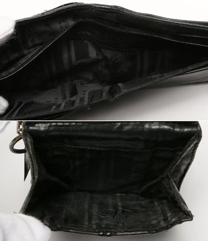 KMRii 三つ折り財布 WC Druzy メンズ ケムリ