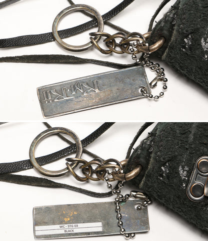 KMRii 三つ折り財布 WC Druzy メンズ ケムリ