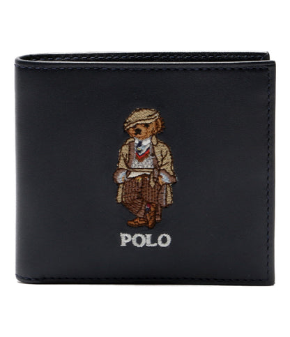 美品 POLO RALPH LAUREN 二つ折り財布 POLO ベアービルフォードコインウォレット メンズ ポロ・ラルフローレン