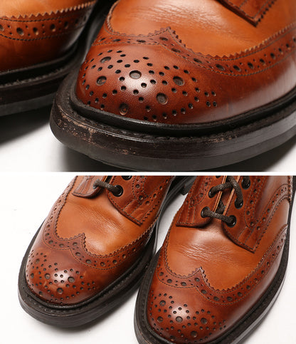 TRICKER'S×JOURNAL STANDERD ビジネスシューズ ウィングチップ BOURTON WING TIP LOBRN 2022 メンズ SIZE 7.5 トリッカーズ
