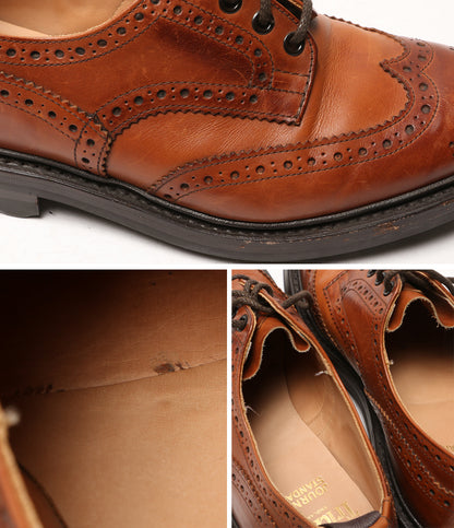 TRICKER'S×JOURNAL STANDERD ビジネスシューズ ウィングチップ BOURTON WING TIP LOBRN 2022 メンズ SIZE 7.5 トリッカーズ