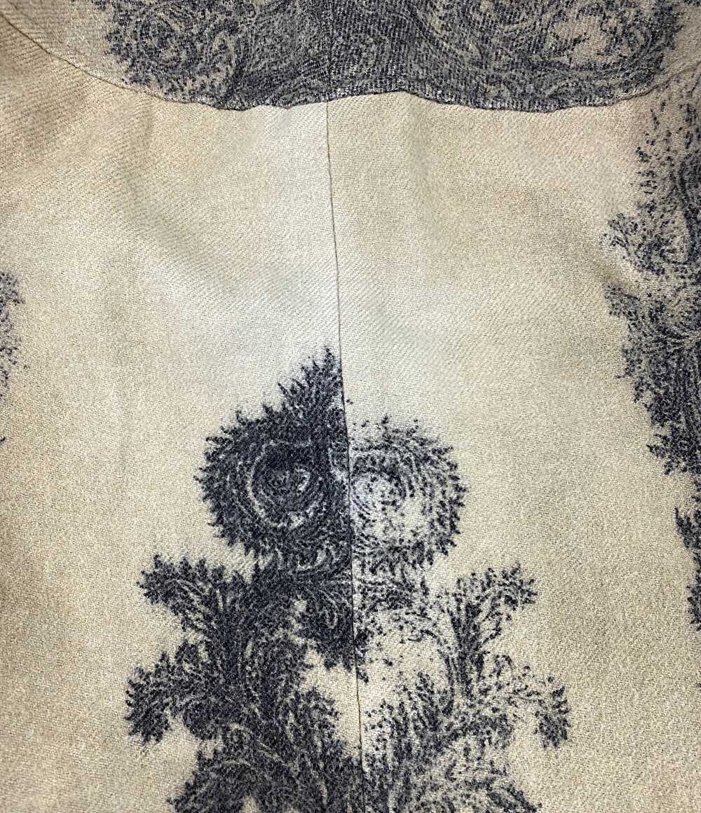 SHARE SPIRIT 総柄ウールハーフパンツ FA975 メンズ SIZE 38 シェアースピリット