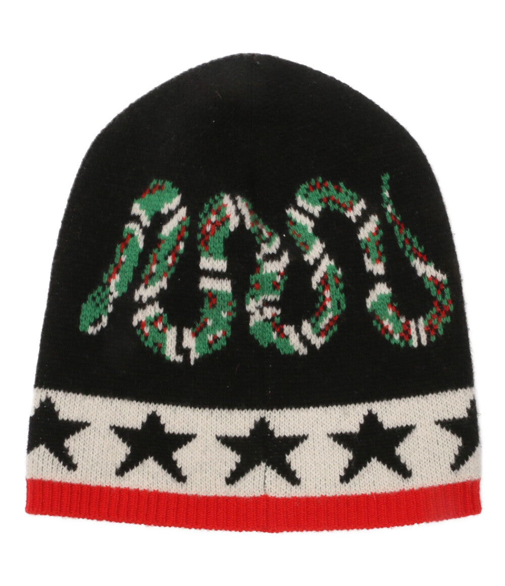 GUCCI ニット帽　ビーニー GUCCI ニット帽 ビーニー HAT ADERFULL メンズ SIZE M グッチ