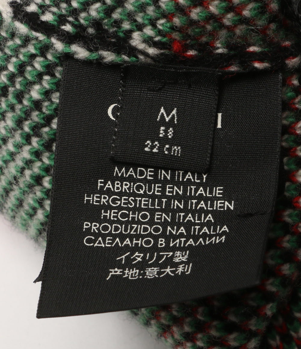 GUCCI ニット帽 ビーニー HAT ADERFULL メンズ SIZE M グッチ