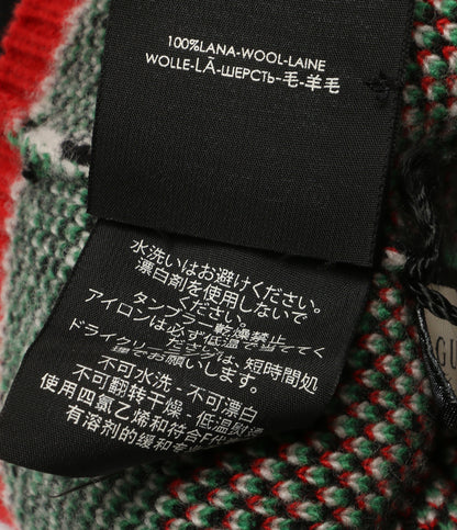 GUCCI ニット帽 ビーニー HAT ADERFULL メンズ SIZE M グッチ