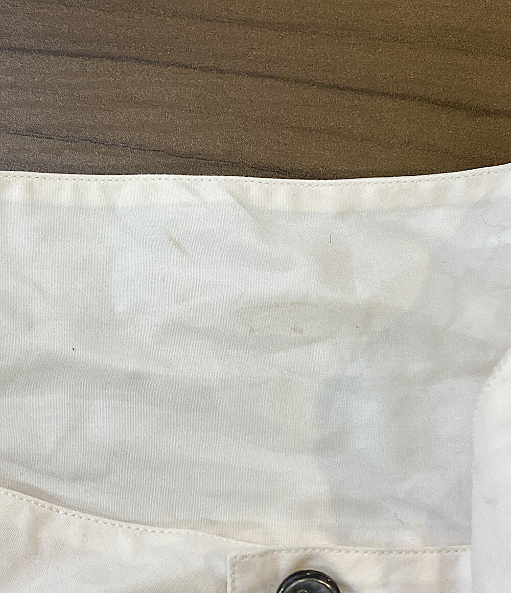 HERMES セリエボタンスタンドカラーシャツ 長袖 メンズ SIZE S エルメス