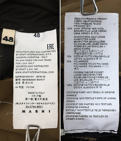 MARNI ウール2タックバルーンパンツ 16AW レディース SIZE 48 マルニ