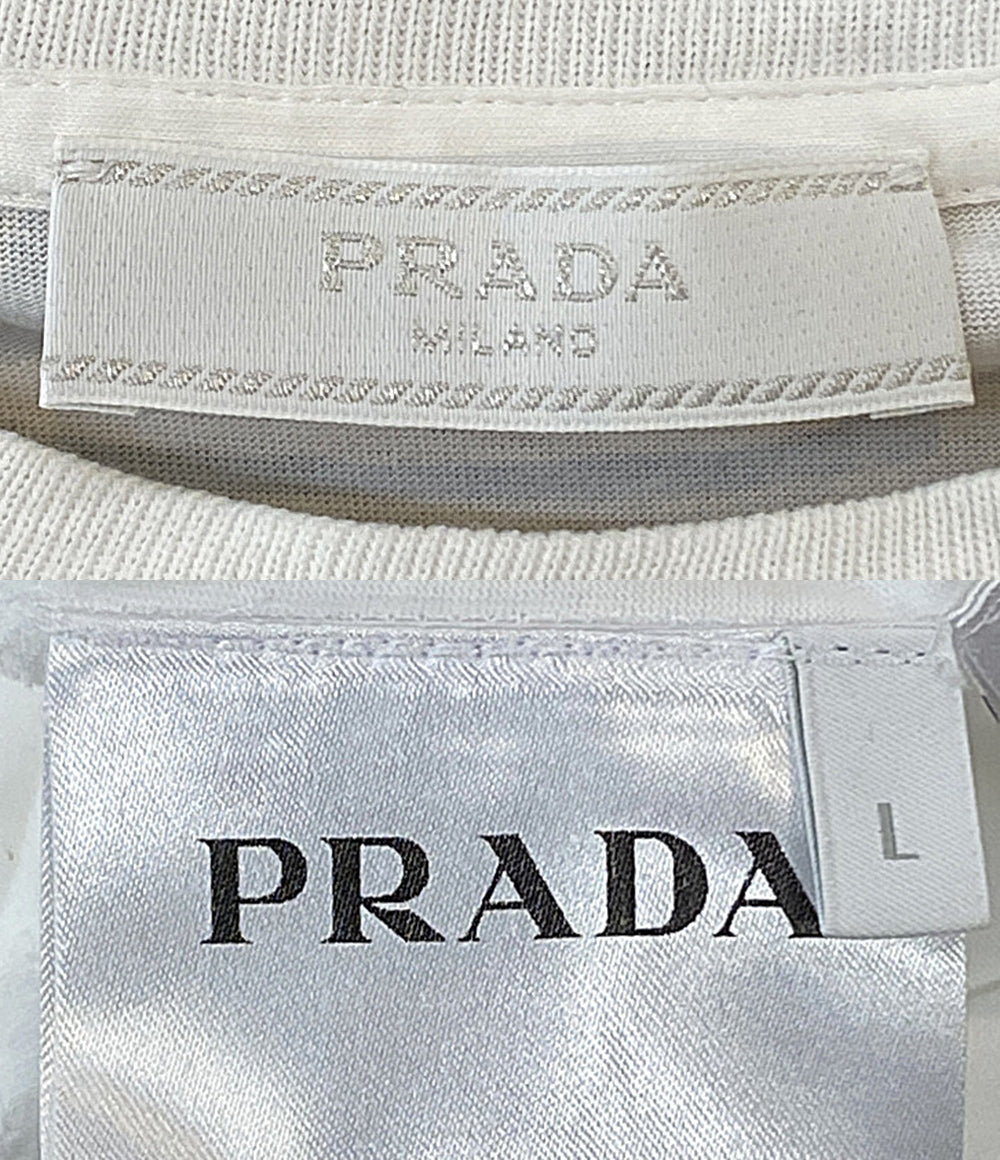 PRADA コットンクルーネックカットソー メンズ SIZE L プラダ